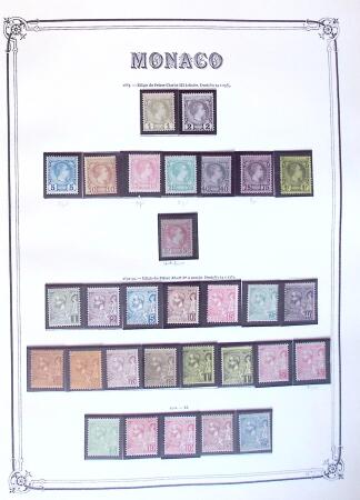 1885-1984 Collection des colonies de A à Z  en 7