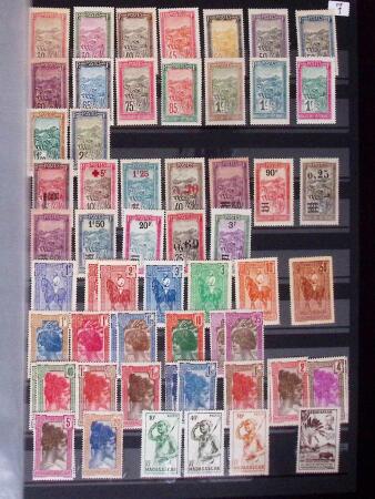 1890-1990 Collection des colonies en 6 albums plus