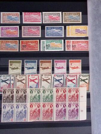 1890-1990 Collection des colonies en 6 albums plus