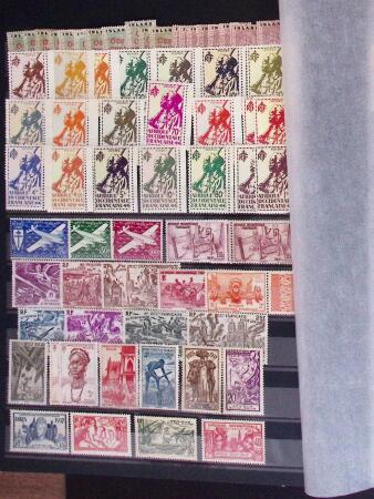 1890-1990 Collection des colonies en 6 albums plus