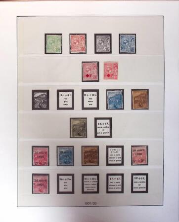 1852-1990 Lot rassemblant différentes collections