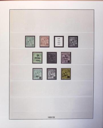 1852-1990 Lot rassemblant différentes collections
