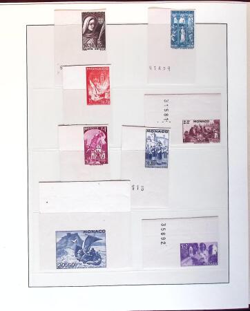 1852-1990 Lot rassemblant différentes collections