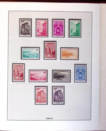 1852-1990 Lot rassemblant différentes collections