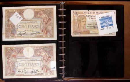1852-1990 Lot rassemblant différentes collections