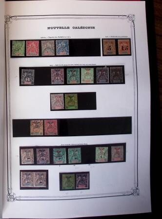 1880-1980 Collection en 14 albums avec des pays bien