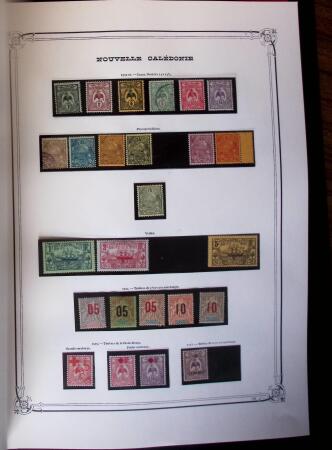1880-1980 Collection en 14 albums avec des pays bien