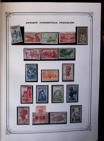 1880-1980 Collection en 14 albums avec des pays bien