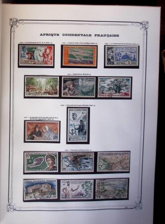 1880-1980 Collection en 14 albums avec des pays bien