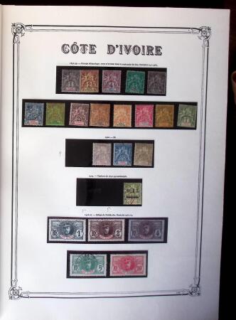 1880-1980 Collection en 14 albums avec des pays bien