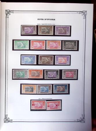 1880-1980 Collection en 14 albums avec des pays bien