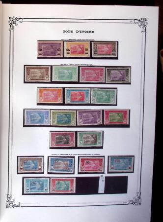 1880-1980 Collection en 14 albums avec des pays bien