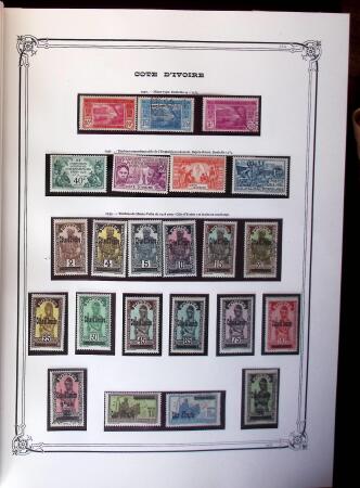 1880-1980 Collection en 14 albums avec des pays bien