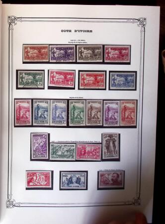 1880-1980 Collection en 14 albums avec des pays bien