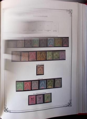 1880-1980 Collection en 14 albums avec des pays bien