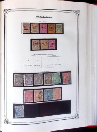 1880-1980 Collection en 14 albums avec des pays bien