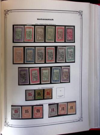 1880-1980 Collection en 14 albums avec des pays bien