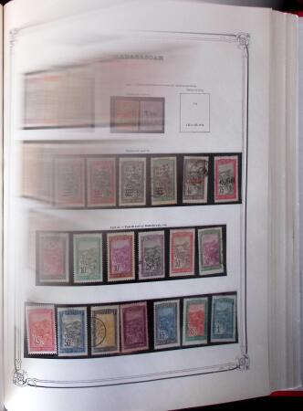 1880-1980 Collection en 14 albums avec des pays bien
