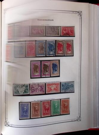 1880-1980 Collection en 14 albums avec des pays bien