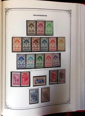 1880-1980 Collection en 14 albums avec des pays bien