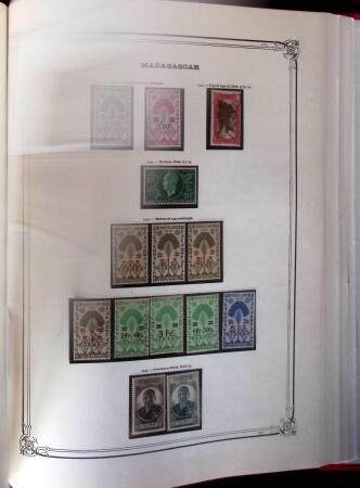 1880-1980 Collection en 14 albums avec des pays bien