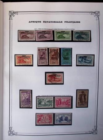 1880-1980 Collection en 14 albums avec des pays bien
