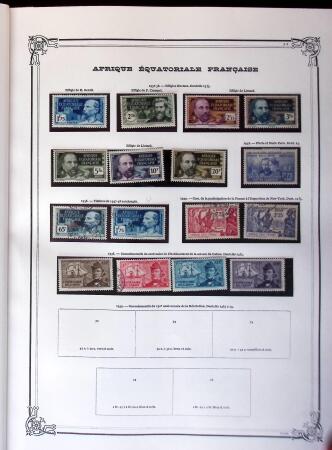 1880-1980 Collection en 14 albums avec des pays bien