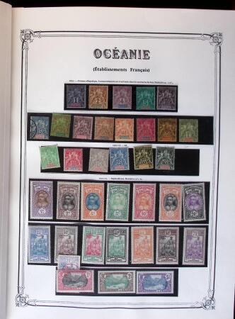 1880-1980 Collection en 14 albums avec des pays bien