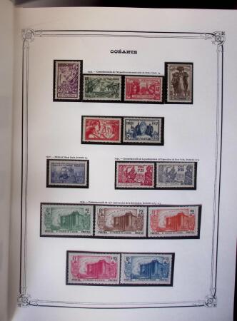 1880-1980 Collection en 14 albums avec des pays bien