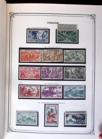 1880-1980 Collection en 14 albums avec des pays bien