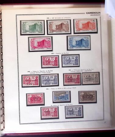 1880-1980 Collection en 14 albums avec des pays bien