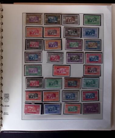 1880-1980 Collection en 14 albums avec des pays bien