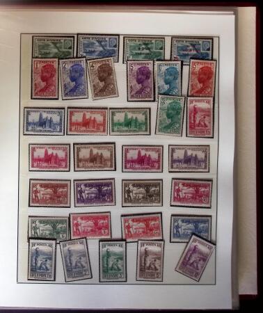 1880-1980 Collection en 14 albums avec des pays bien