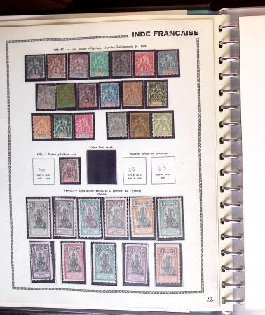 1880-1980 Collection en 14 albums avec des pays bien