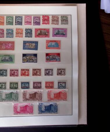 1880-1980 Collection en 14 albums avec des pays bien