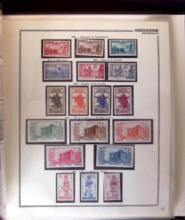 1880-1980 Collection en 14 albums avec des pays bien