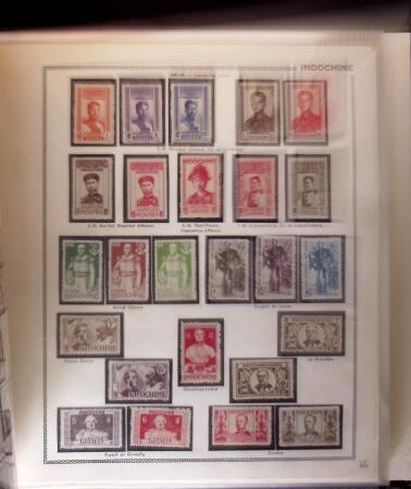 1880-1980 Collection en 14 albums avec des pays bien
