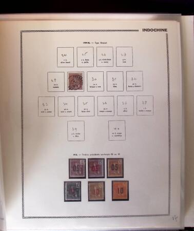 1880-1980 Collection en 14 albums avec des pays bien