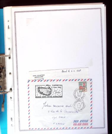 1964-2010 8 beaux classeurs de Poste Navale: porte-hélicoptères