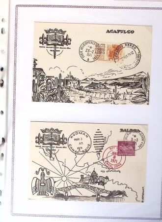 1964-2010 8 beaux classeurs de Poste Navale: porte-hélicoptères
