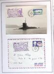 1964-2010 8 beaux classeurs de Poste Navale: porte-hélicoptères