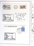 1964-2010 8 beaux classeurs de Poste Navale: porte-hélicoptères