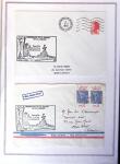 1964-2010 8 beaux classeurs de Poste Navale: porte-hélicoptères