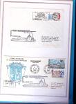 1964-2010 8 beaux classeurs de Poste Navale: porte-hélicoptères