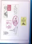 1964-2010 8 beaux classeurs de Poste Navale: porte-hélicoptères