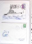 1964-2010 8 beaux classeurs de Poste Navale: porte-hélicoptères