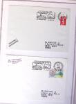 1964-2010 8 beaux classeurs de Poste Navale: porte-hélicoptères