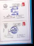 1964-2010 8 beaux classeurs de Poste Navale: porte-hélicoptères
