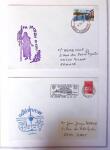 1964-2010 8 beaux classeurs de Poste Navale: porte-hélicoptères