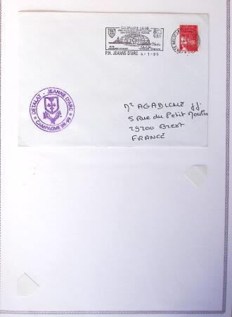 1964-2010 8 beaux classeurs de Poste Navale: porte-hélicoptères